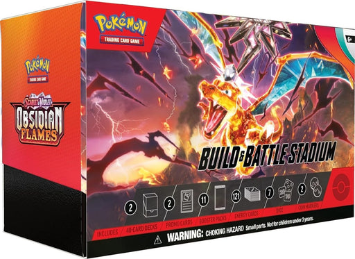 Pokémon Scarlet & Violet 3 Obsidian Flames Build & Battle Stadium - The Panic Room Escape Ltd