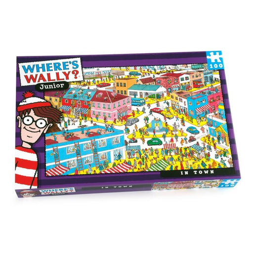 Where's Wally Junior - In Town 100 piece Puzzle - The Panic Room Escape Ltd