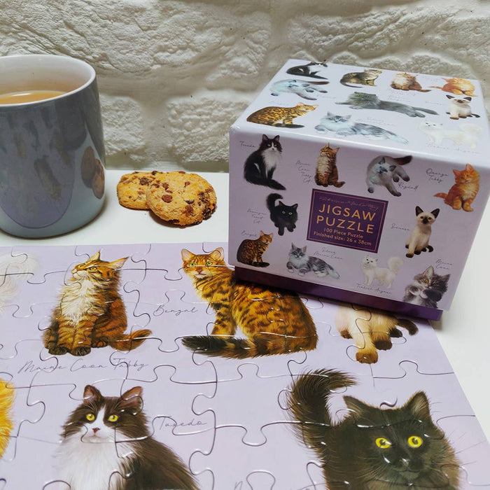 100 Piece Jigsaw - Cats - The Panic Room Escape Ltd