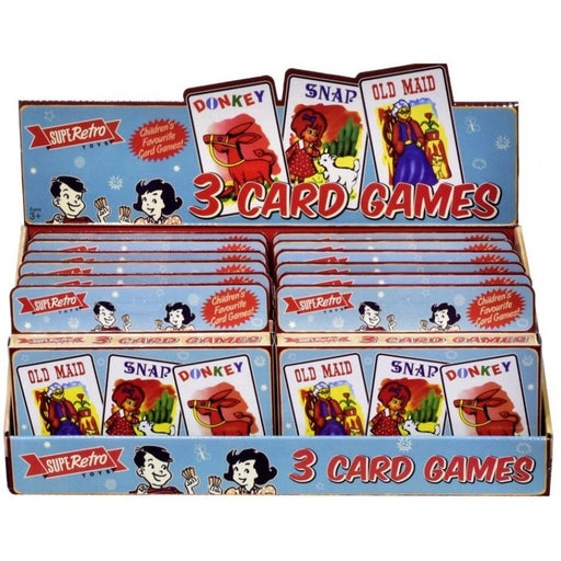 3-in-1 Retro Children's Card Games - The Panic Room Escape Ltd