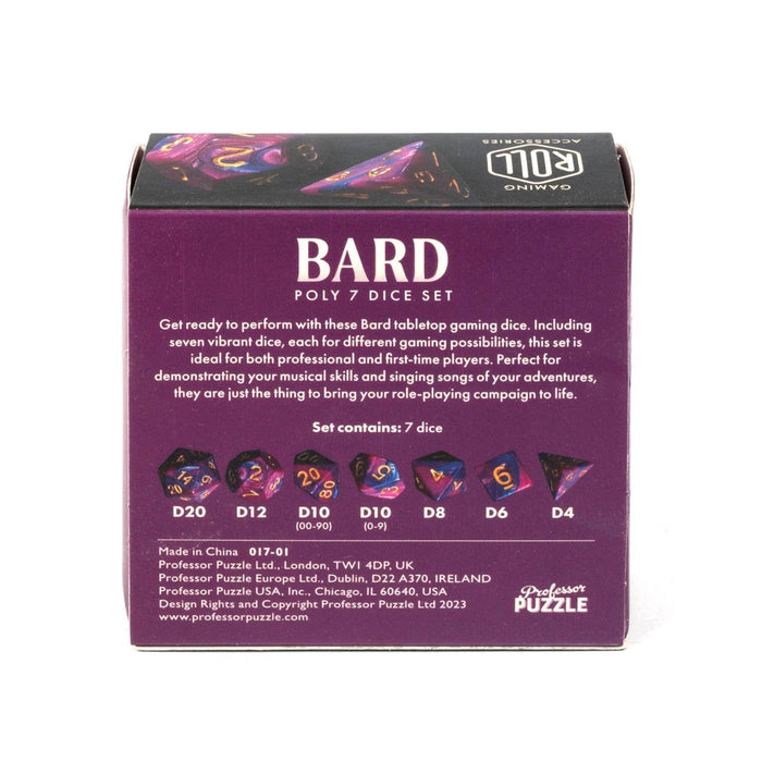 Bard 7 - Polyhedral Dice - The Panic Room Escape Ltd