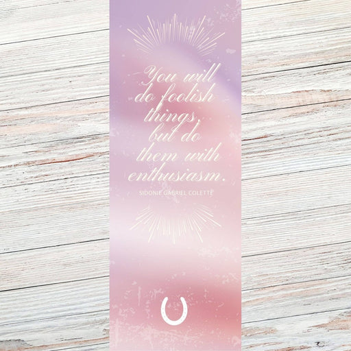 Colette Literary Quote Bookmark - The Panic Room Escape Ltd