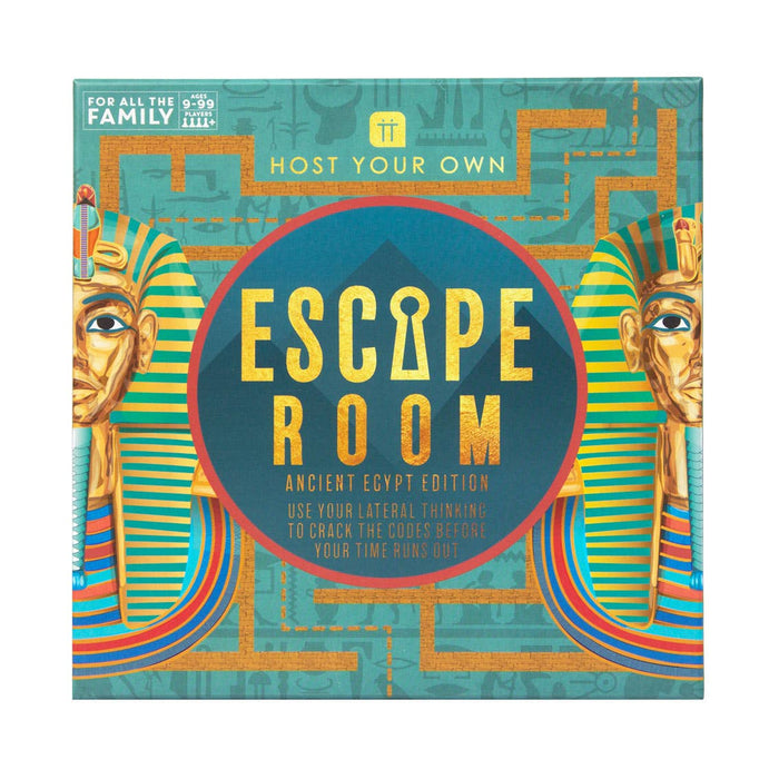 Egyptian Theme Escape Room Game | Ages 9+ | 2+ Players | - The Panic Room Escape Ltd