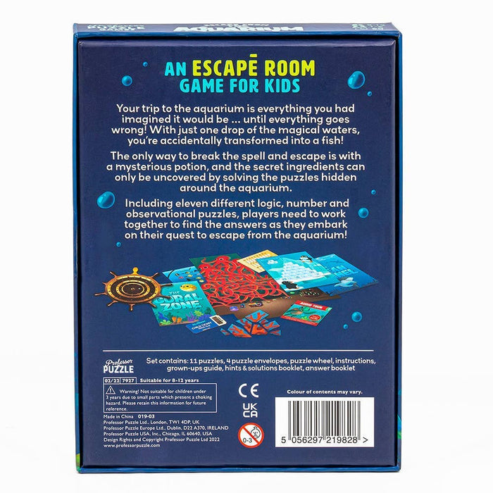 Escape from the Aquarium - The Panic Room Escape Ltd