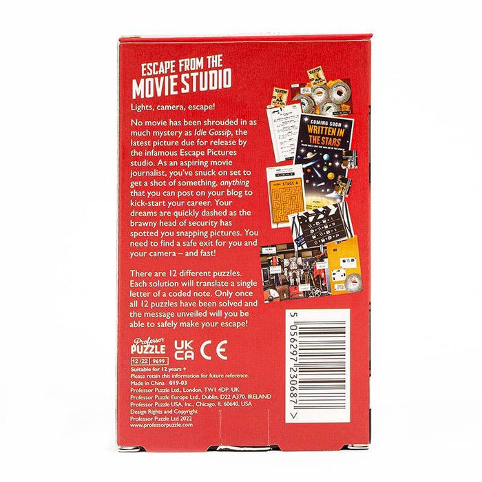 Escape from the Movie Studio - The Panic Room Escape Ltd