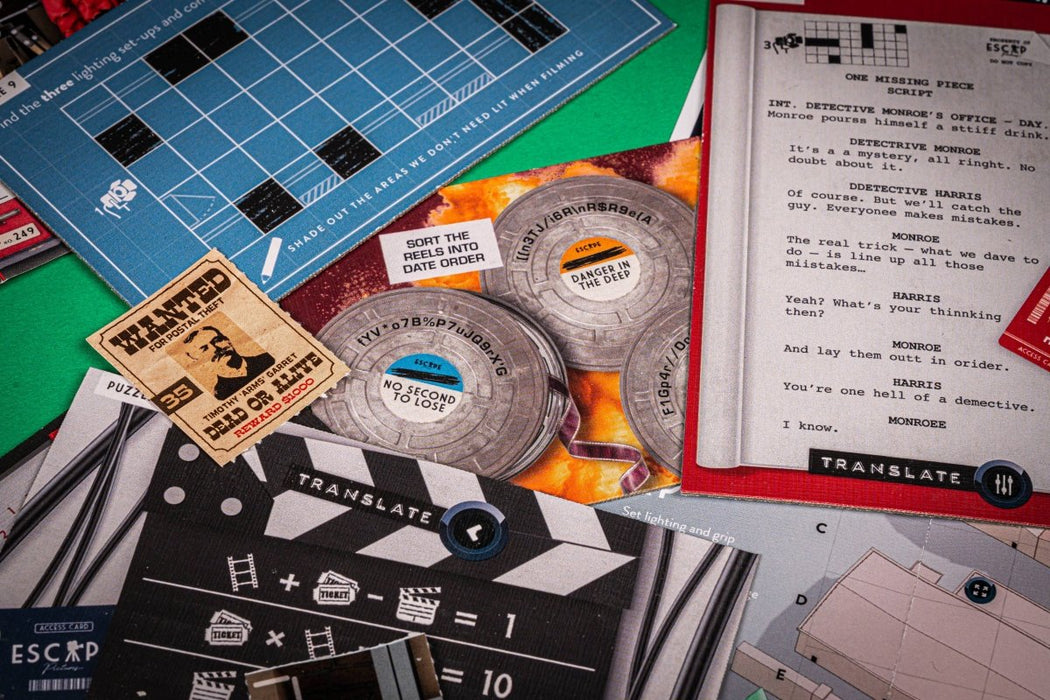Escape from the Movie Studio - The Panic Room Escape Ltd