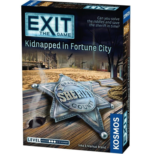EXIT - Kidnapped In Fortune City - Escape Room Board Game - The Panic Room Escape Ltd