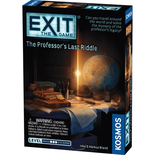 EXIT - The Professor's Last Riddle - Escape Room Board Game - The Panic Room Escape Ltd