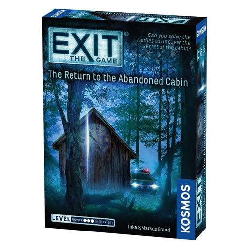 EXIT - The Return To The Abandoned Cabin - Escape Room Board Game - The Panic Room Escape Ltd