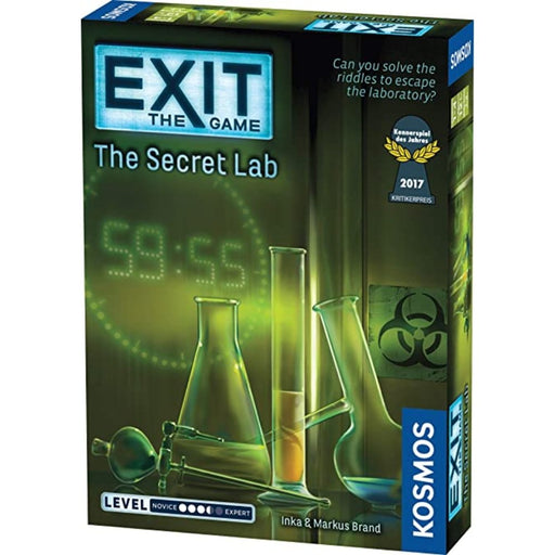 EXIT - The Secret Lab - Escape Room Board Game - The Panic Room Escape Ltd