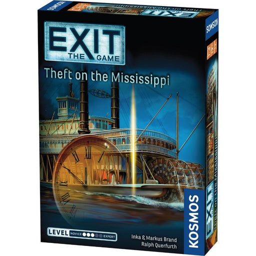 EXIT - The Theft On The Mississippi - Escape Room Board Game - The Panic Room Escape Ltd