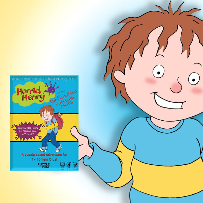 Horrid Henry and the Confiscation Cupboard Chaos - The Panic Room Escape Ltd
