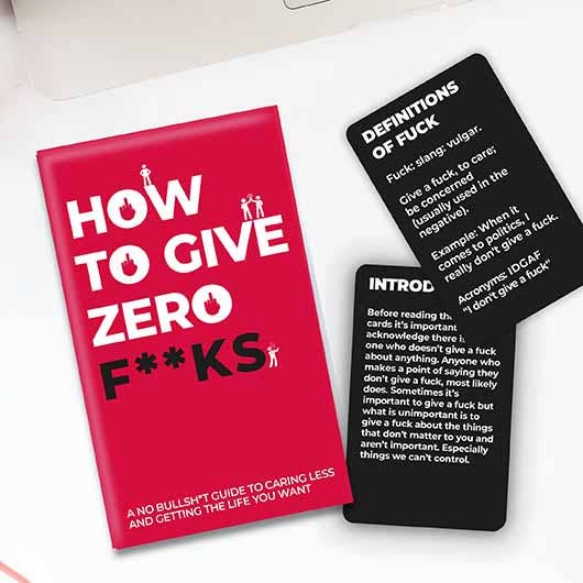 How To Give Zero F*cks - The Panic Room Escape Ltd