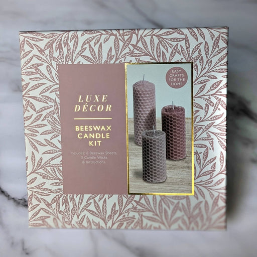 Luxe Decor Craft Kit - Beeswax Candles - The Panic Room Escape Ltd