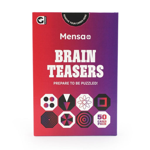 MENSA - BRAIN TEASERS - The Panic Room Escape Ltd