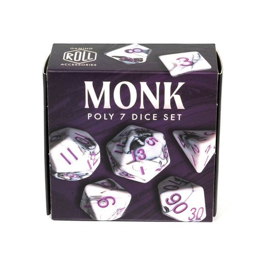 Monk 7 - Polyhedral Dice - The Panic Room Escape Ltd