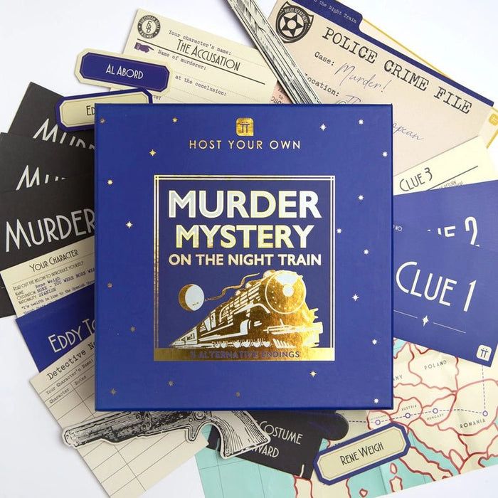 Murder Mystery on the Train Party Game - The Panic Room Escape Ltd