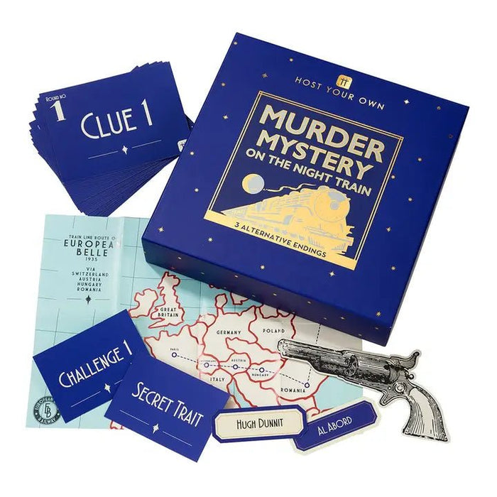 Murder Mystery on the Train Party Game - The Panic Room Escape Ltd