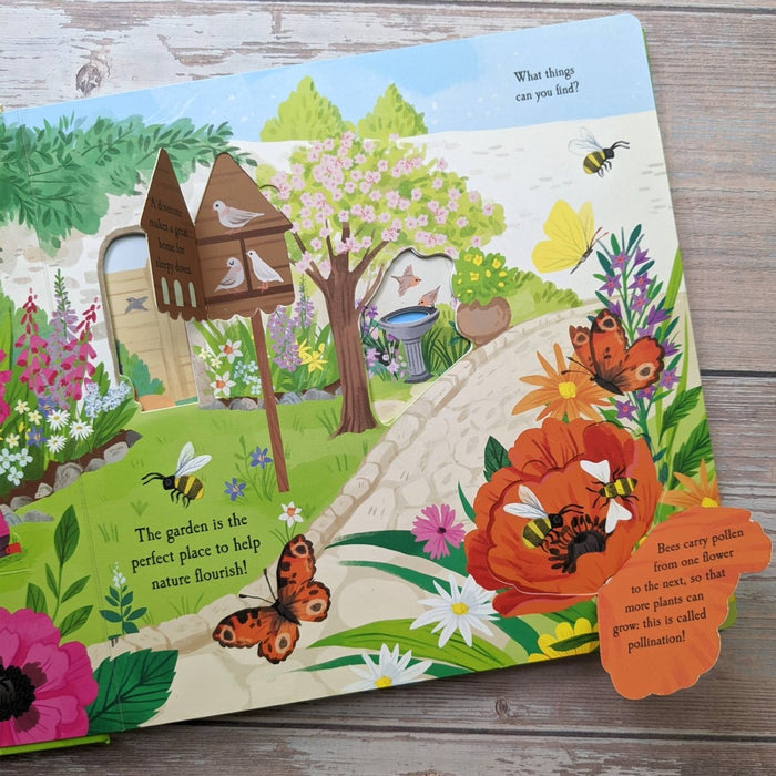 Nature Die Cut Book - Garden - The Panic Room Escape Ltd