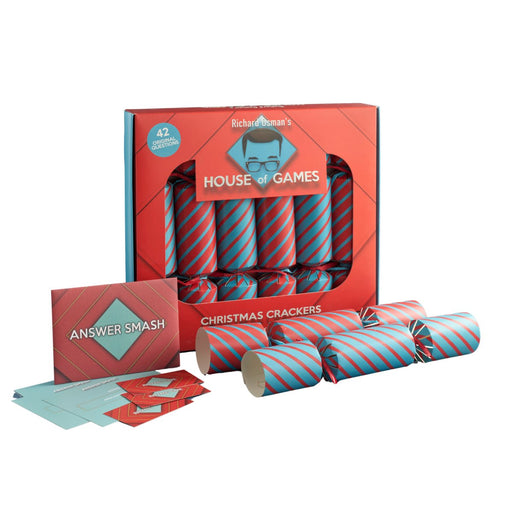 Official House of Games Christmas Crackers - Set of 6 - The Panic Room Escape Ltd