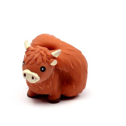 Stretchy Highland Coo Toy - The Panic Room Escape Ltd