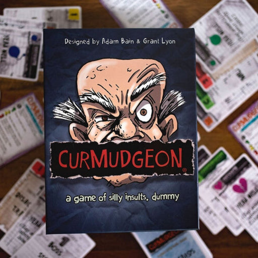 (Sun damaged) Curmudgeon - A Game Of Silly Insults - The Panic Room Escape Ltd