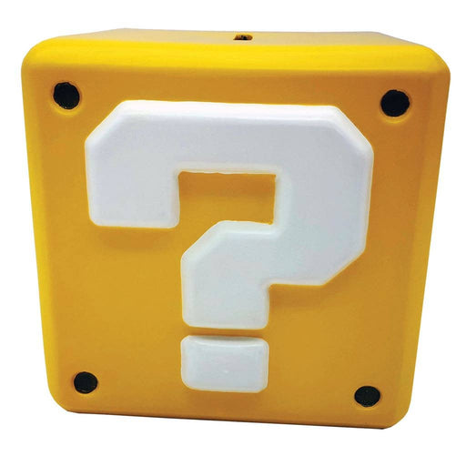 Super Mario (Question Mark Block) Shaped Money Bank - The Panic Room Escape Ltd