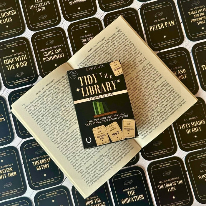 TIDY THE LIBRARY: The Original Card Game for Book Lovers - The Panic Room Escape Ltd