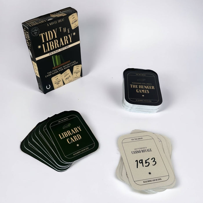 TIDY THE LIBRARY: The Original Card Game for Book Lovers - The Panic Room Escape Ltd