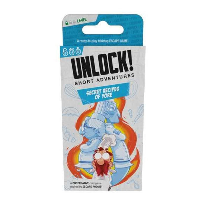 Unlock! Short 1 - Secret Recipes Of Yore - Escape Room Board Game - The Panic Room Escape Ltd