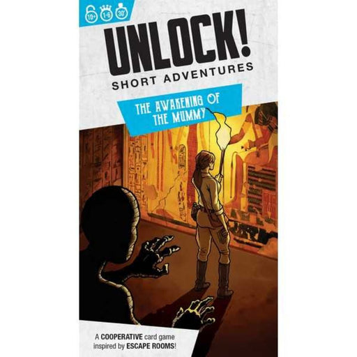Unlock! Short 2 - The Awakening Of The Mummy - Escape Room Board Game - The Panic Room Escape Ltd