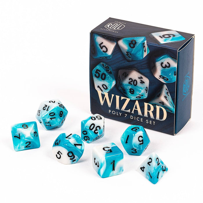 Wizard 7 - Polyhedral Dice - The Panic Room Escape Ltd