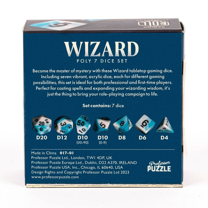 Wizard 7 - Polyhedral Dice - The Panic Room Escape Ltd