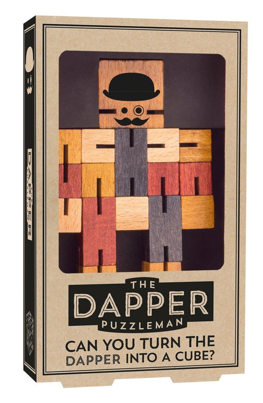 Wood Puzzle Gentlemen in Mixed CDU (D.12) - The Panic Room Escape Ltd