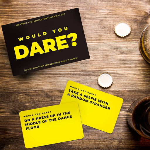 Would You Dare? Challenge Cards - The Panic Room Escape Ltd