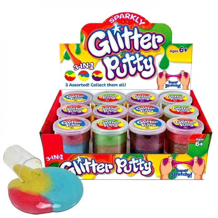 3-in-1 Sparkly Glitter Putty - The Panic Room Escape Ltd