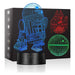 3D LED Star Wars Night 16 Color Change Light - 3 PACK - The Panic Room Escape Ltd