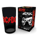 AC/DC Logo Cannon Coloured Glass - The Panic Room Escape Ltd