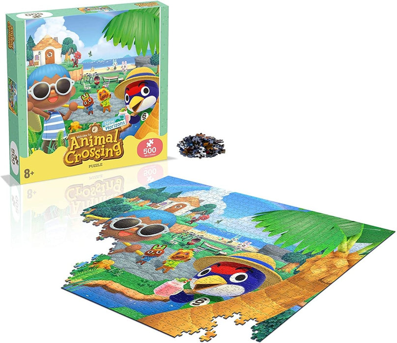Animal Crossing 500 Piece Jigsaw Puzzle Game - The Panic Room Escape Ltd