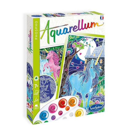 Aquarellum Unicorns - Embossed Paint Set - Large - The Panic Room Escape Ltd