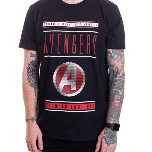 Avengers 'Stronger Together' Mens T-Shirt - The Panic Room Escape Ltd