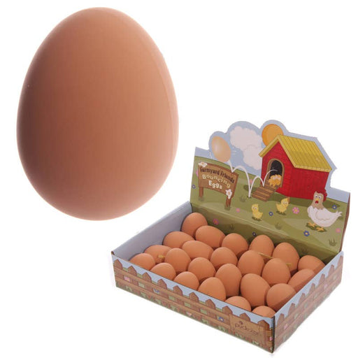 Bouncing Rubber Egg (Card Display) - The Panic Room Escape Ltd