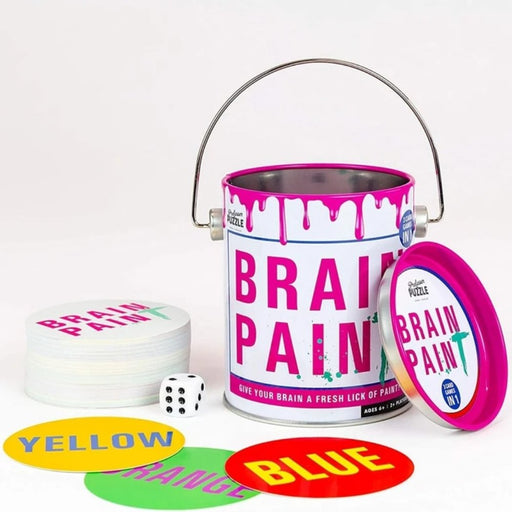 Brain Training Brain Paint - 3 engaging & brain stimulating card games - The Panic Room Escape Ltd