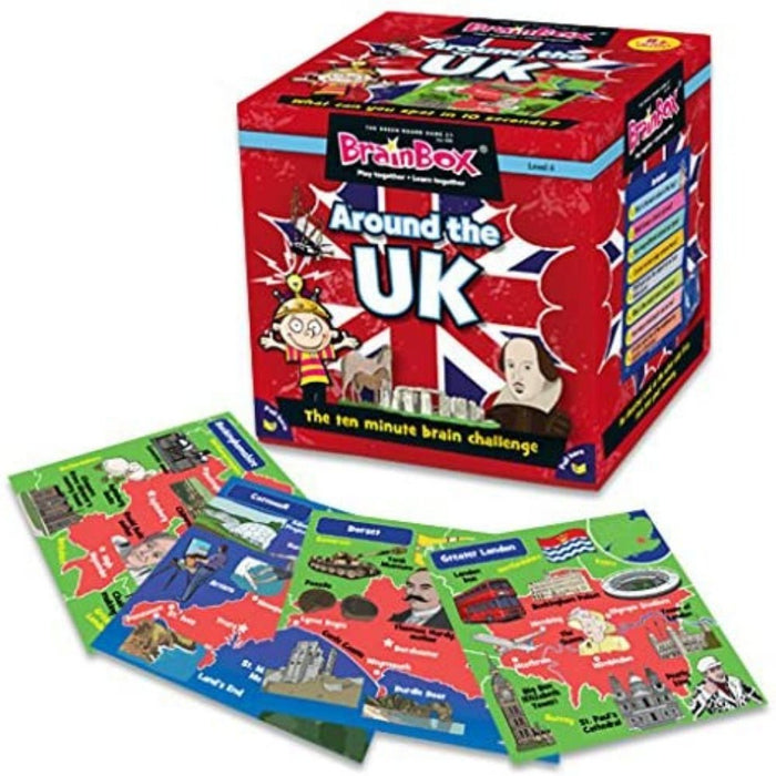 BrainBox - Around The UK - Card Game - The Panic Room Escape Ltd
