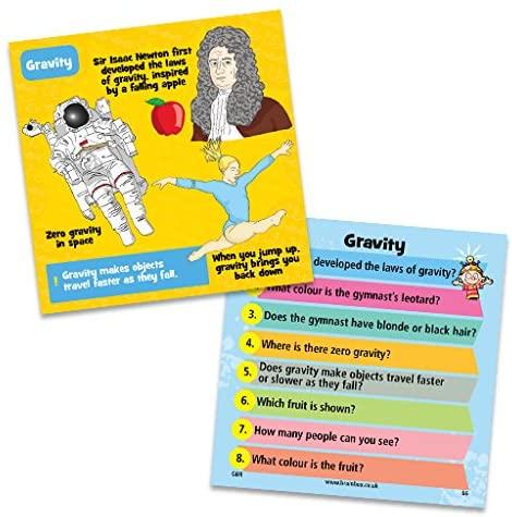 BrainBox - Science - Card Game (Supports Key Stage 2 – Ages 7-11) - The Panic Room Escape Ltd