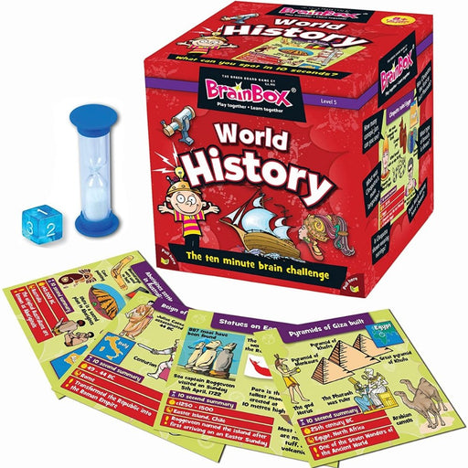 BrainBox - World History - Card Game - The Panic Room Escape Ltd