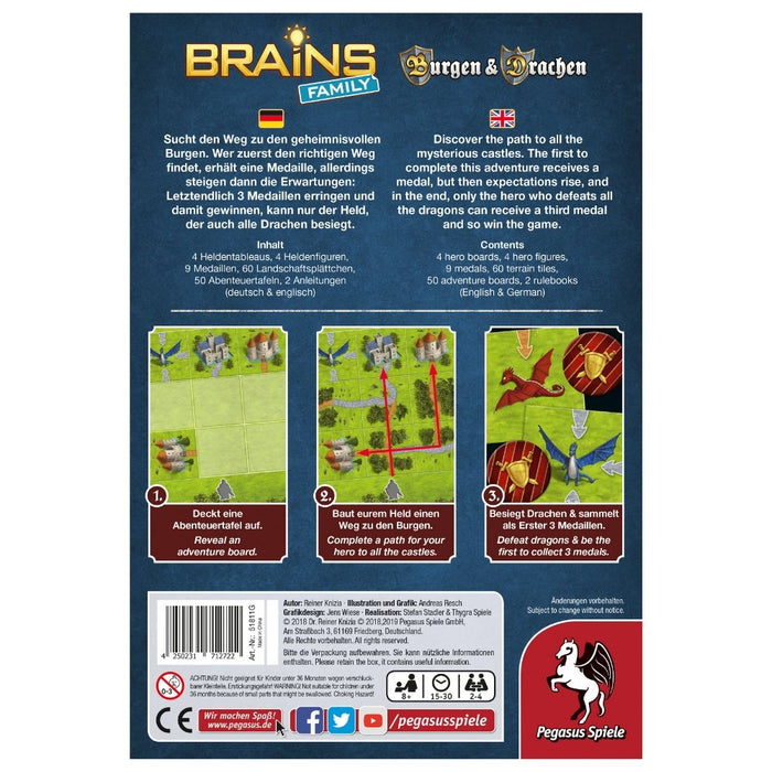 Brains - Castles & Dragons Family Edition - The Panic Room Escape Ltd
