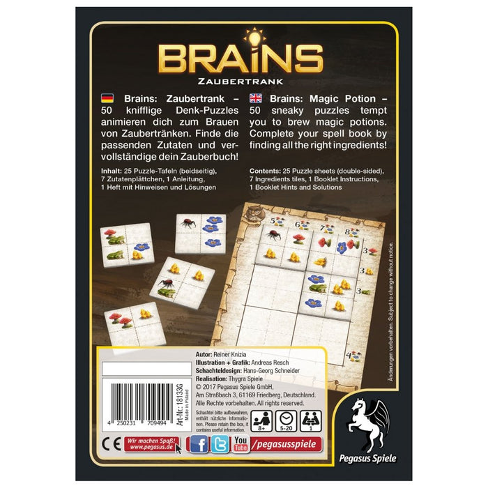 Brains - Magical Potion - The Panic Room Escape Ltd