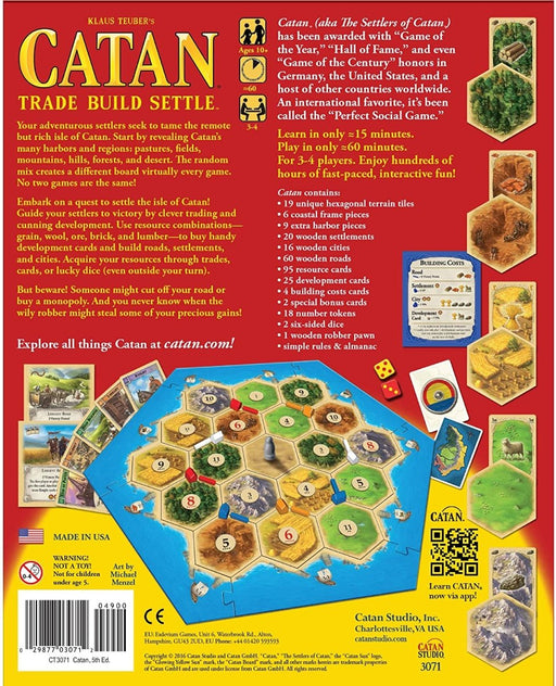 Catan (2015) - Board Game - The Panic Room Escape Ltd