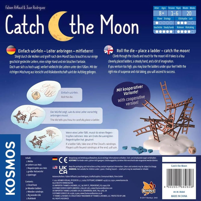 Catch The Moon Game: 2nd Edition - Board Game - The Panic Room Escape Ltd